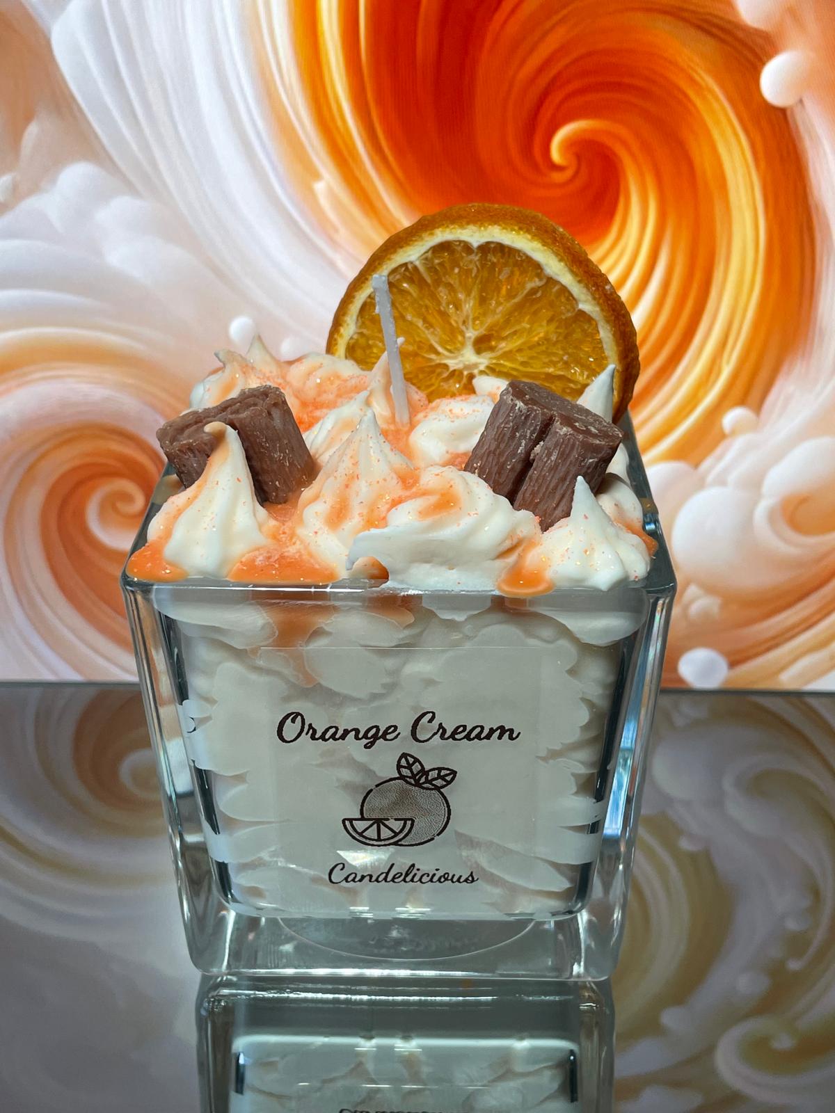 "Orange Cream" Kerze [Orange Sunrise]