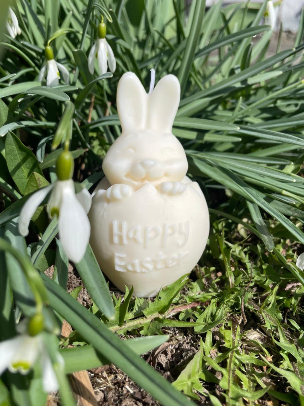 "OSTERHASE" Kerze [ohne Duft]