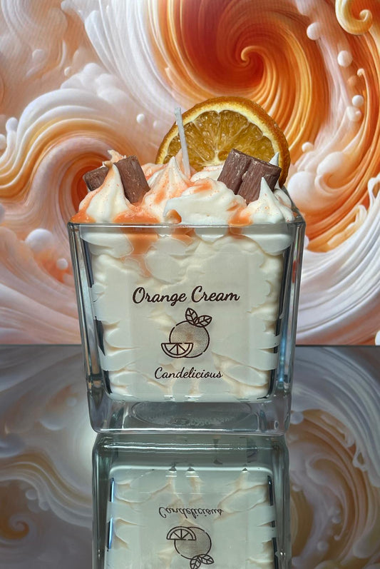 "Orange Cream" Kerze [Orange Sunrise]