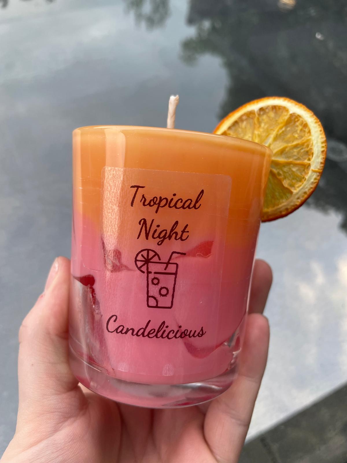 "Tropical Night" Kerze [tropische Früchte]